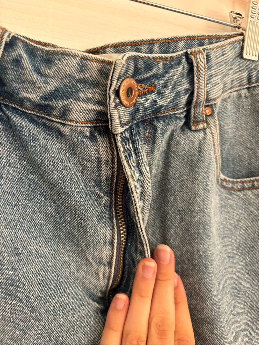 Cotton-On High Rise Ripped Jean Short - Picture 3 of 6